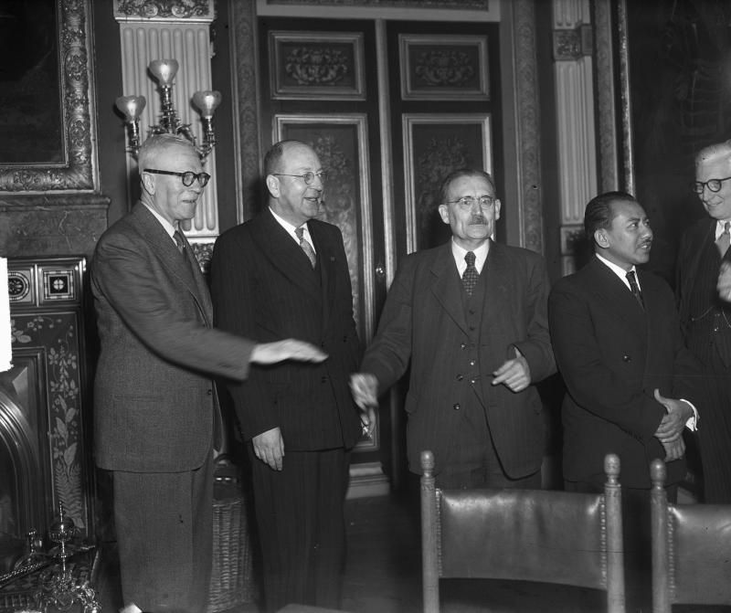 Nieuw-Guinea conferentie. 5 december 1950. Collectie Nationaal Archief